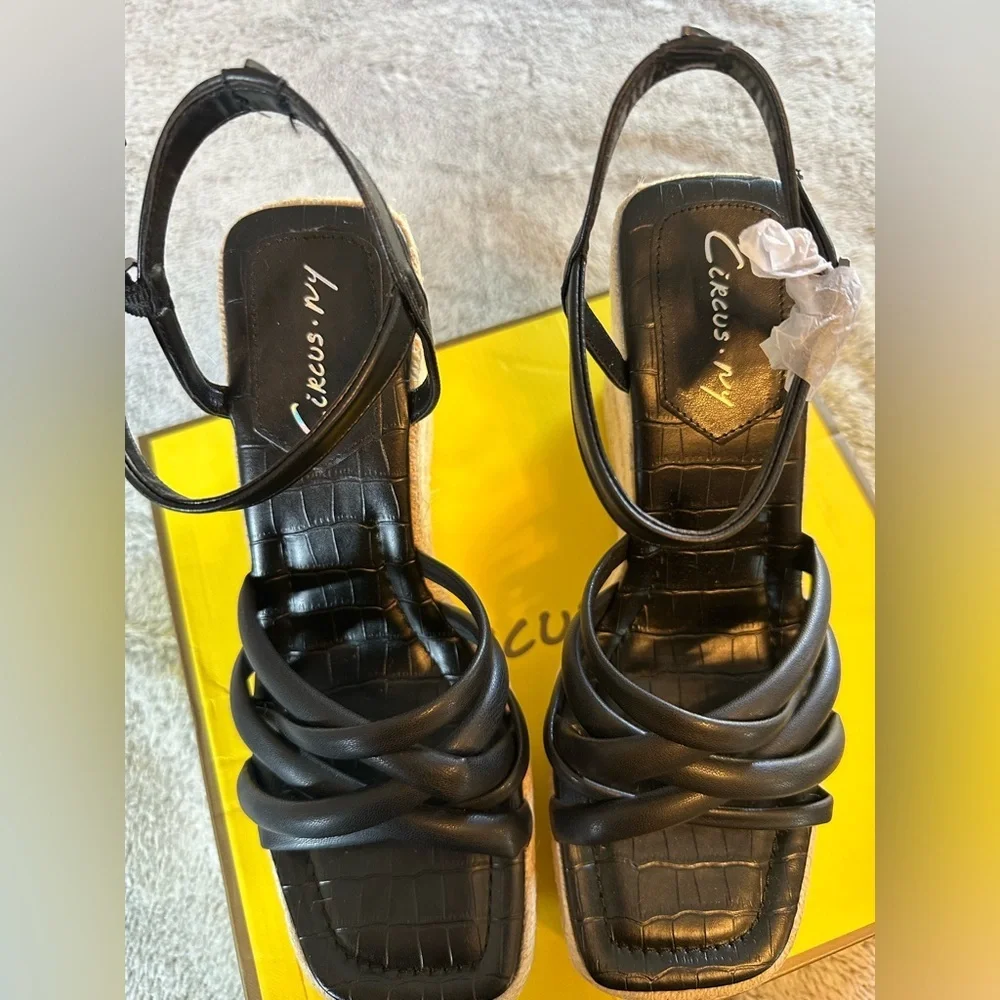 Circus NY by Sam Edelman Irene Espdarille Platform, Size 10 NWB